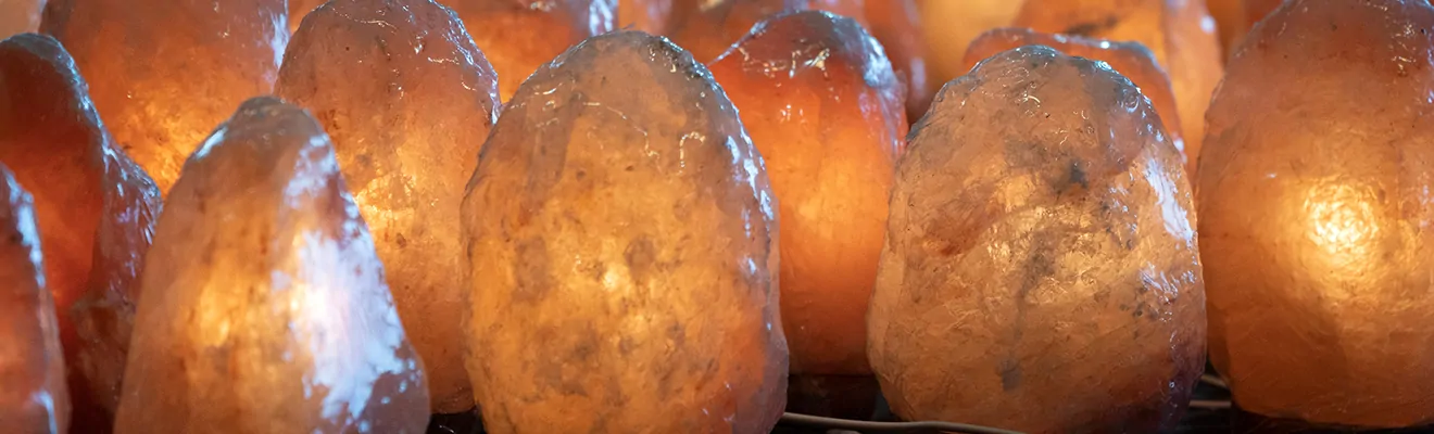 pink salt lamps